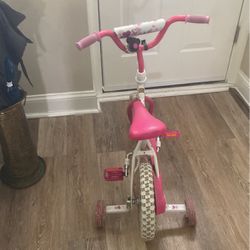 Huffy 12” Sea Star Girl Bike Comes With Bell