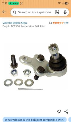This set of Ball joints very well made for toyota camry