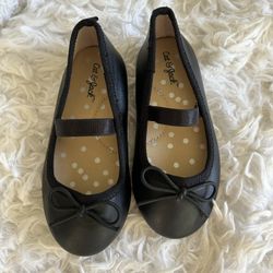 Mary Jane Black Shoes - Size 6