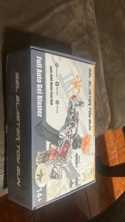 Gel blaster toy