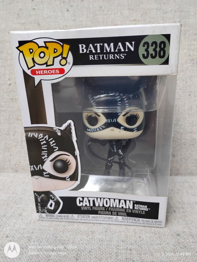 Funko Pops Heroes Catwoman #338