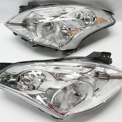 Chrome Headlights Luces Micas Calaveras Faros Focos Luz Light for 2010 2011 and 2012 Nissan Altima  