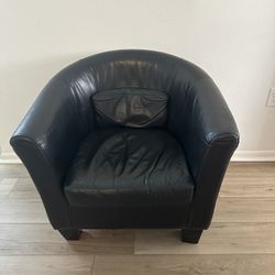 Black Leather seat 