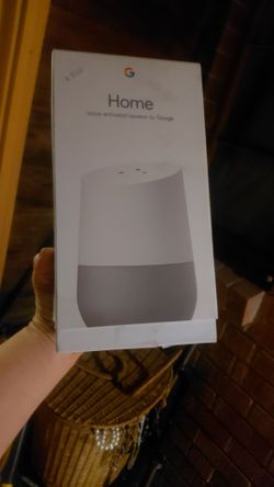 Google HOme speaker