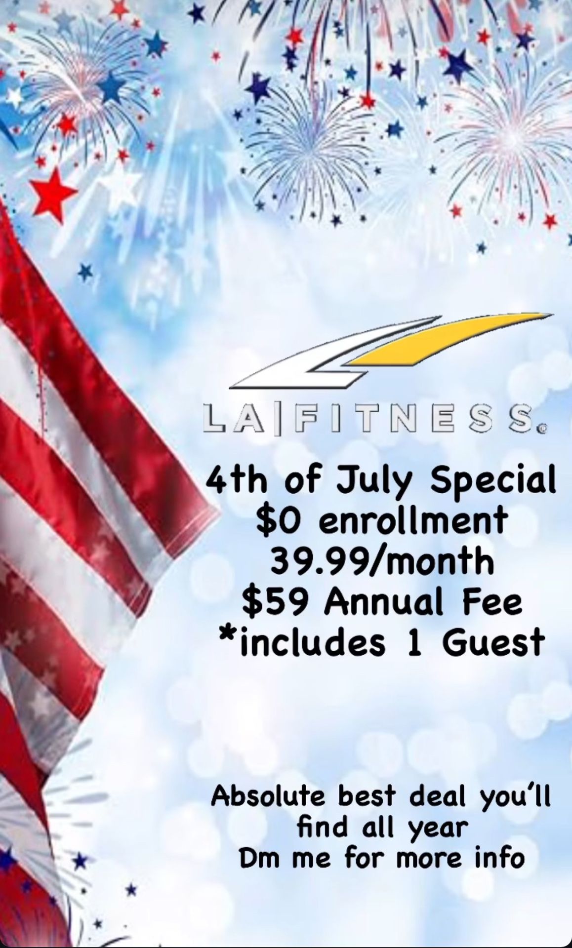 LA fitness / Esporta Special deal!