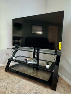 Glass TV Stand