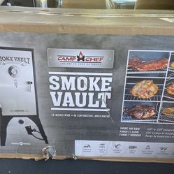 New, Camp Chef 18” smoke vault (retail $300)