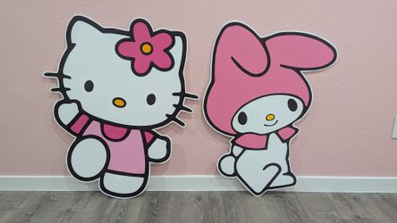 Hello Kitty - My Melody Cut Outs - Party Decor