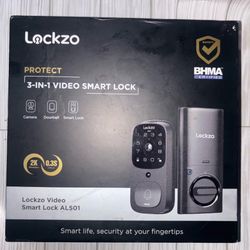 3 in 1 video smart lock
