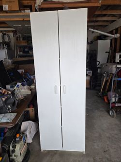 Two-door garage or wardrobe cabinets