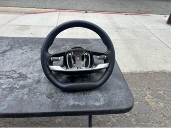2022-2025 LUCID AIR Front Steering Wheel & Column Clockspring W/Combo Switch OEM