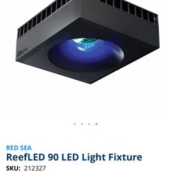 Red Sea ReefLED 90 LED Light Fixture Aquarium Saltwater Fishtank