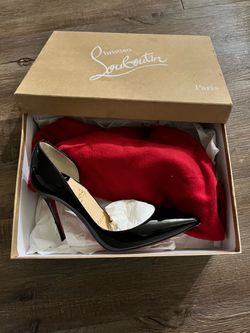 Christian Louboutin Black Patent Leather Heels