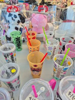 Mother's day  cups $10 each changes color with cold drink