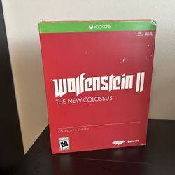 Wolfenstein 2 Collectors Edition Xbox One 