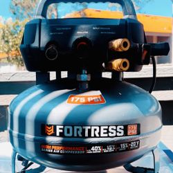 Fortress 6 Gallon 175 PSI High Performance Air Compressor