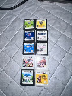 Nintendo ds/3ds games