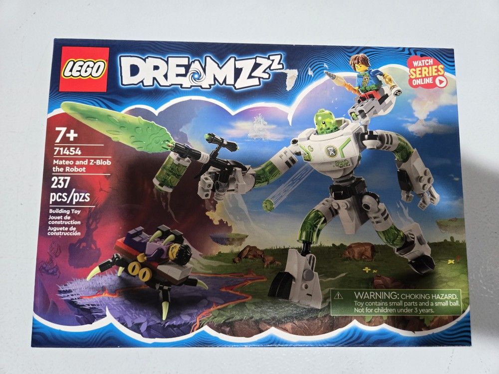 NEW LEGO DREAMZZZ MATEO AND Z-BLOB THE ROBOT 71454