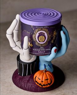 Sold online only. New Bath and Body works 3 wick candle holder from nightmare before Christmas launch. Candle not included. Paid $59.99 plus tax and s