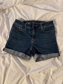 American Eagle Dark Wash Denim Shorts