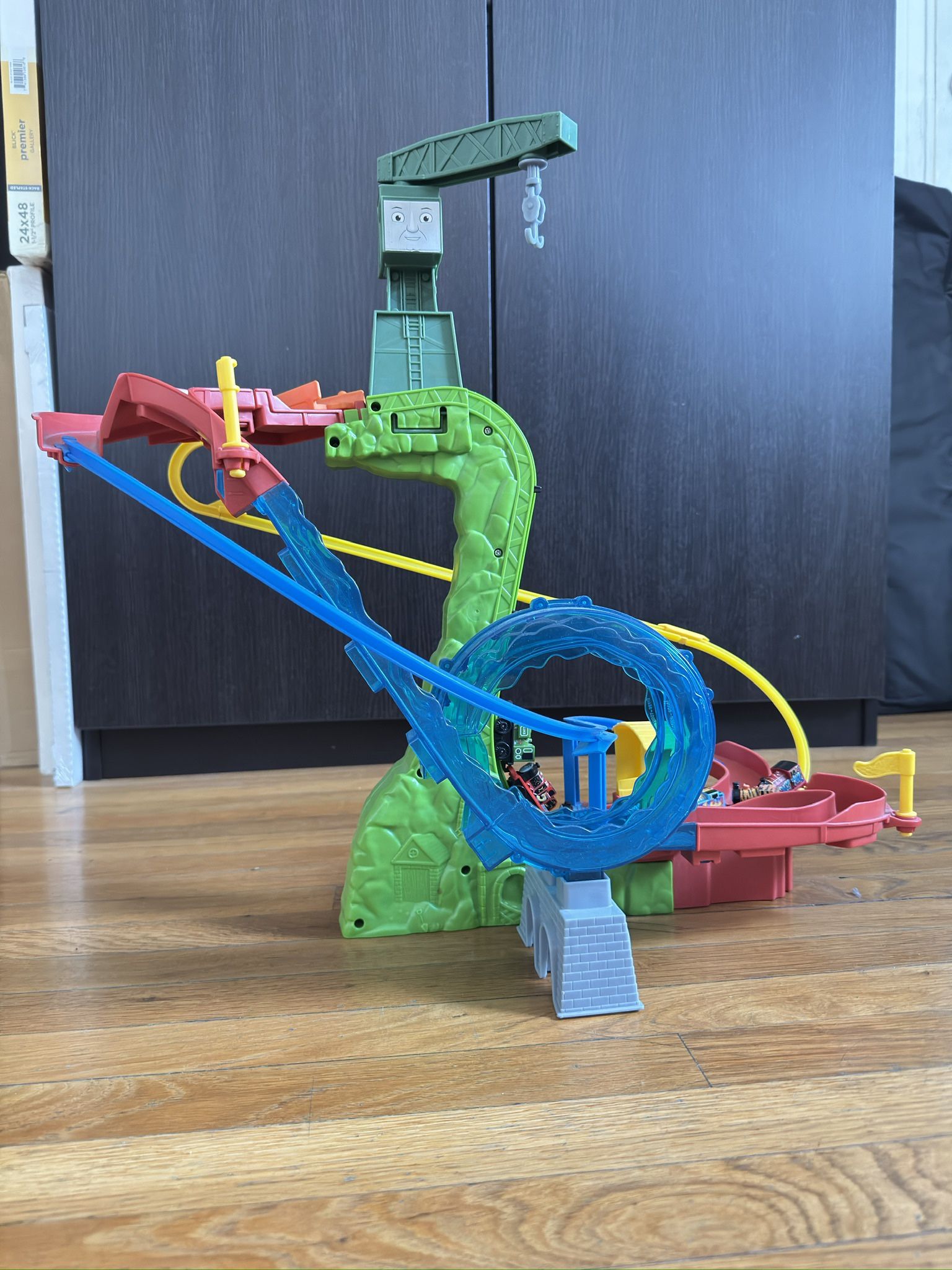 Thomas And Friends Motorized Ride Set W/figures