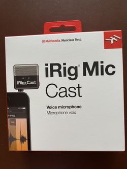 IRig Mic Cast Voice Mic