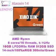 LENOVO XIAOXIN AIR 14 AMD RYZEN EDITION W/ RADEON GRAPHICS 512GB SSD 16GB RAM GAMING LAPTOP