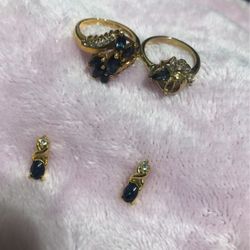 Earrings And Two Rings