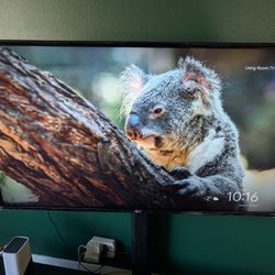 LG 49" 4 K UHD TV With Stand