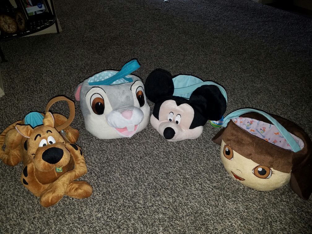 Character Easter baskets
