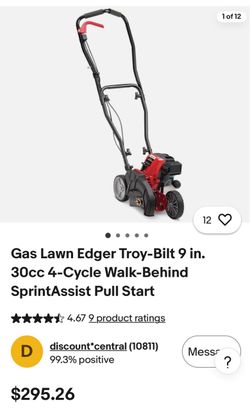 Lawn edger Troy Bilt