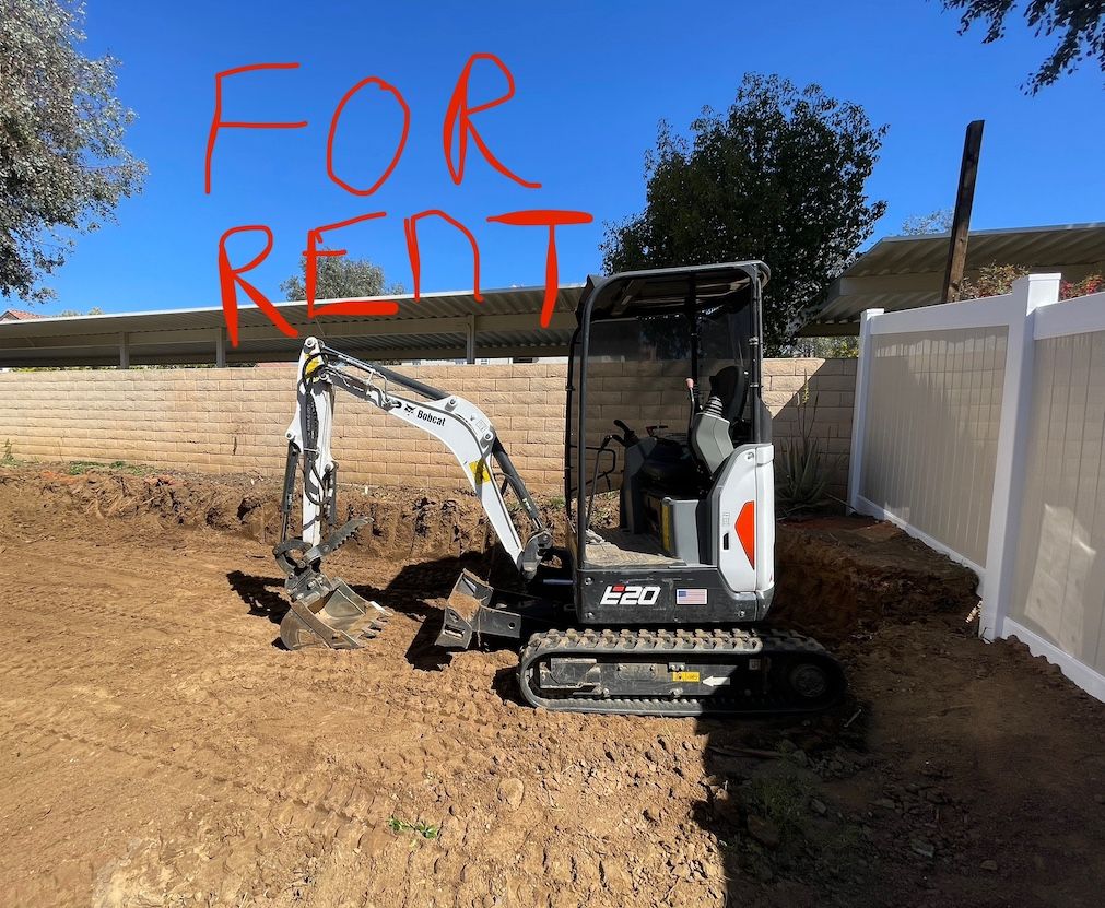 2023 Bobcat E20 & Sany Sy35