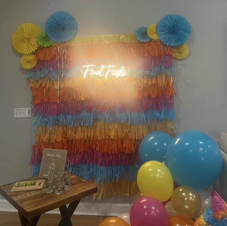 “Final Fiesta” themed Bachelorette Party Supplies