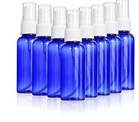 Spray bottles 2 oz blue 8 pcs.