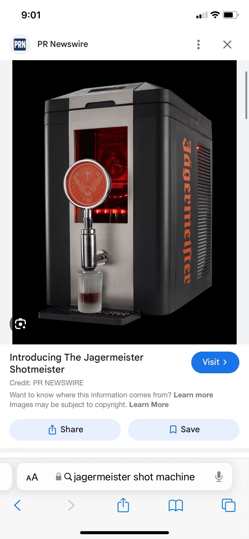 Jaegermeister Shotmeister (Shot Machine)