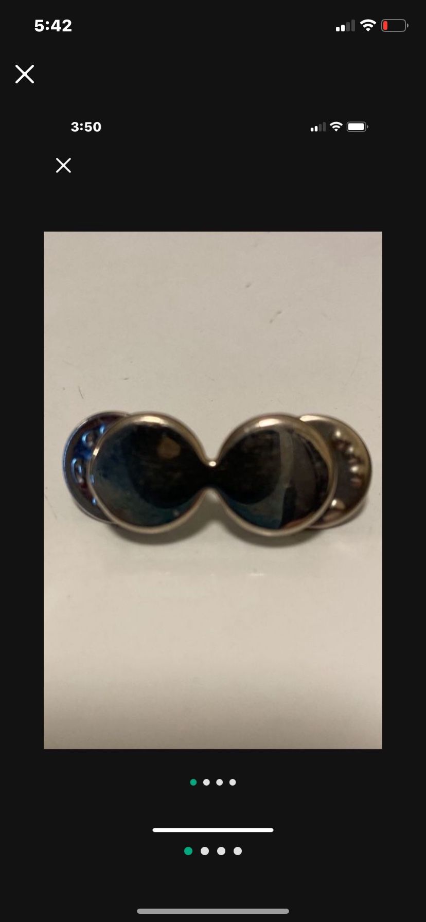 Rare Vintage Collectible Sunglasses Lapel/Pin, N.S. Meyer Inc. New York