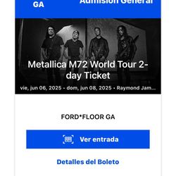 Metallica’s Ticket
