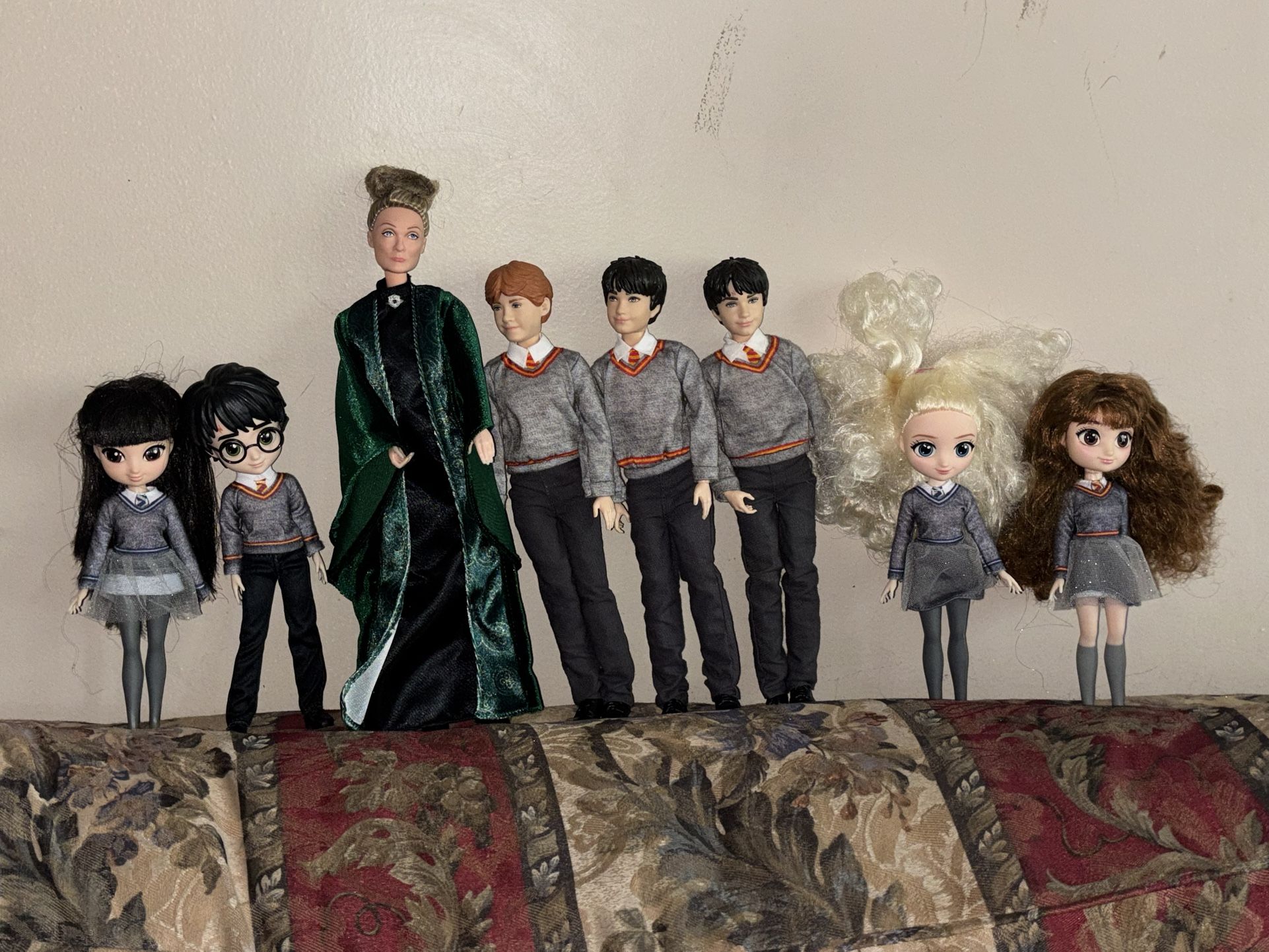 Harry Potter Dolls Action Figures Lot Of 8