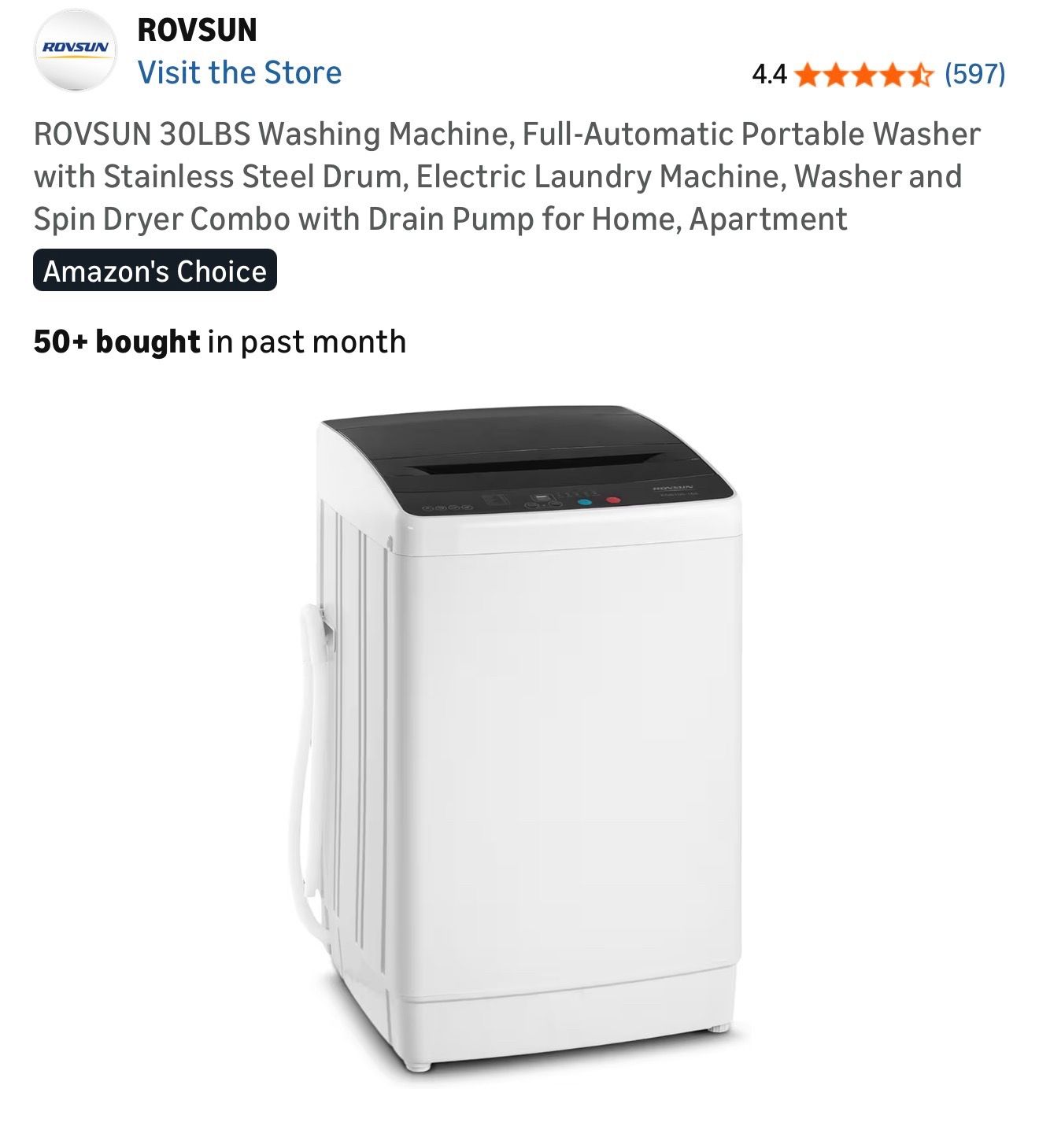 Portable washer and dryer