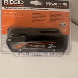 Ridgid Battery