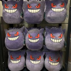 Pokemon Squishmallow Gengar 10”