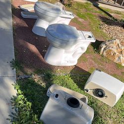 Toilets Barely Used 