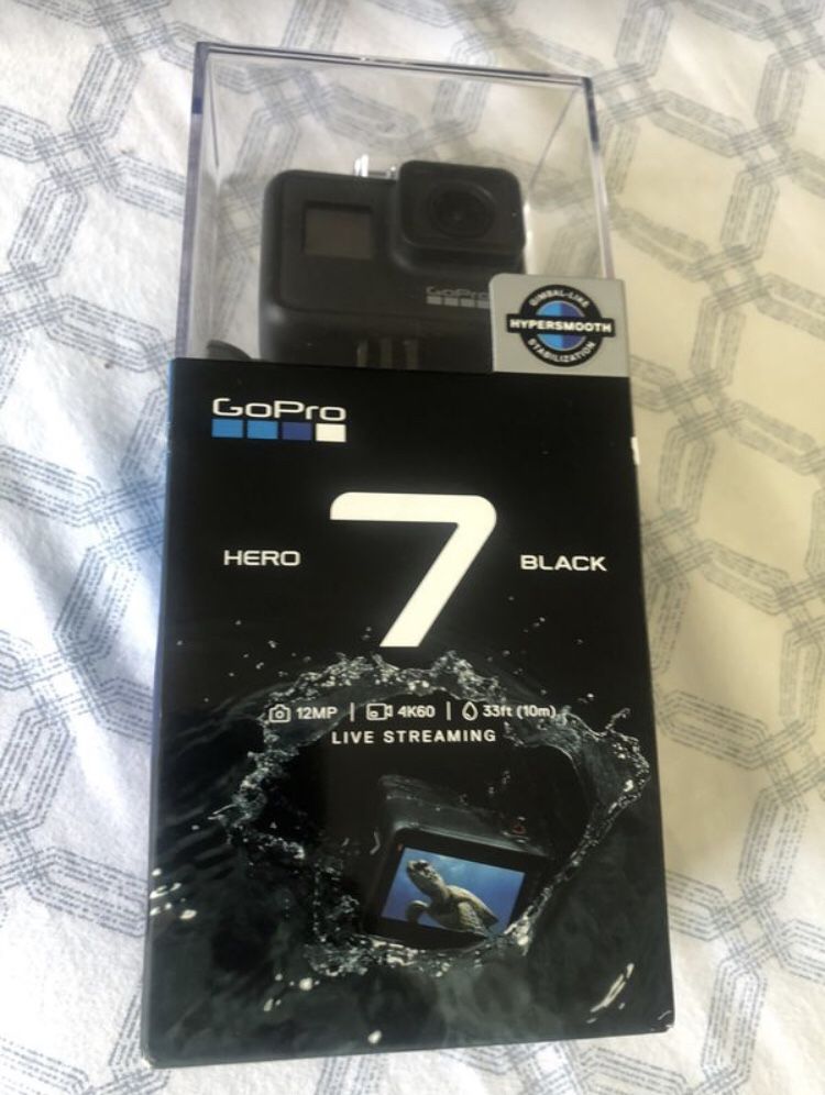 GoPro 7 black and karma grip