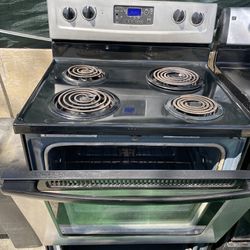 Stainless steel coil tape whirlpool stove works excellent no issues $169