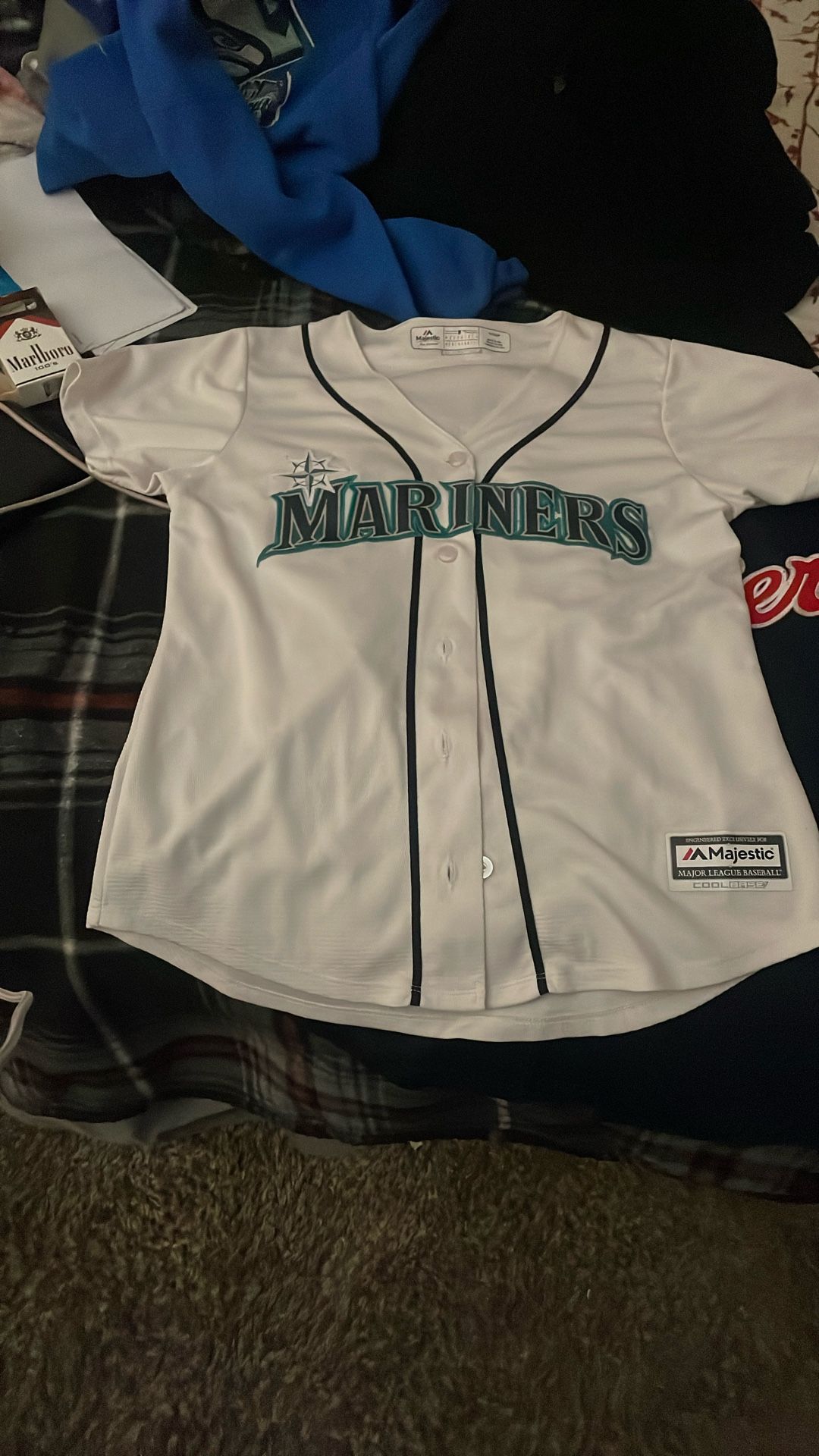 Mariners Cano Jersey…. Magestic