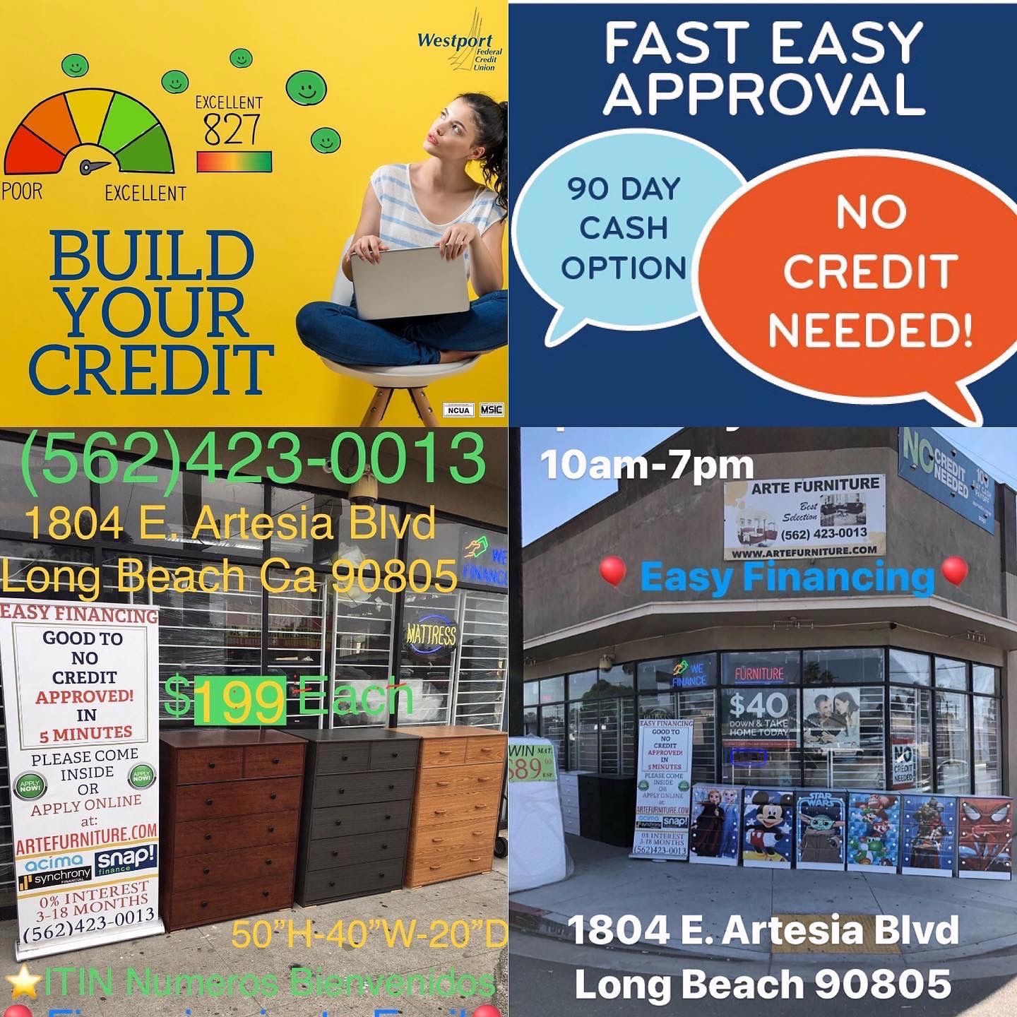 Dresser Chest 6 Drawers In Any Color Compressed Wood