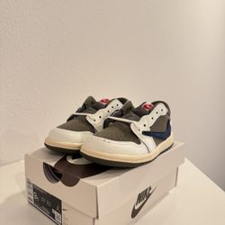 Travis Scott x Jordan 1 Low OG SP (TD) Reverse Mocha (Toddler) 9C