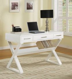 Desk with X Sides and storage ONLY $299- SALE!