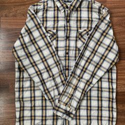 Red Head Brand Co. Men Large Tall  Plaid Flannel Button- Up