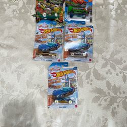 5 Hot Wheels $5 For all 